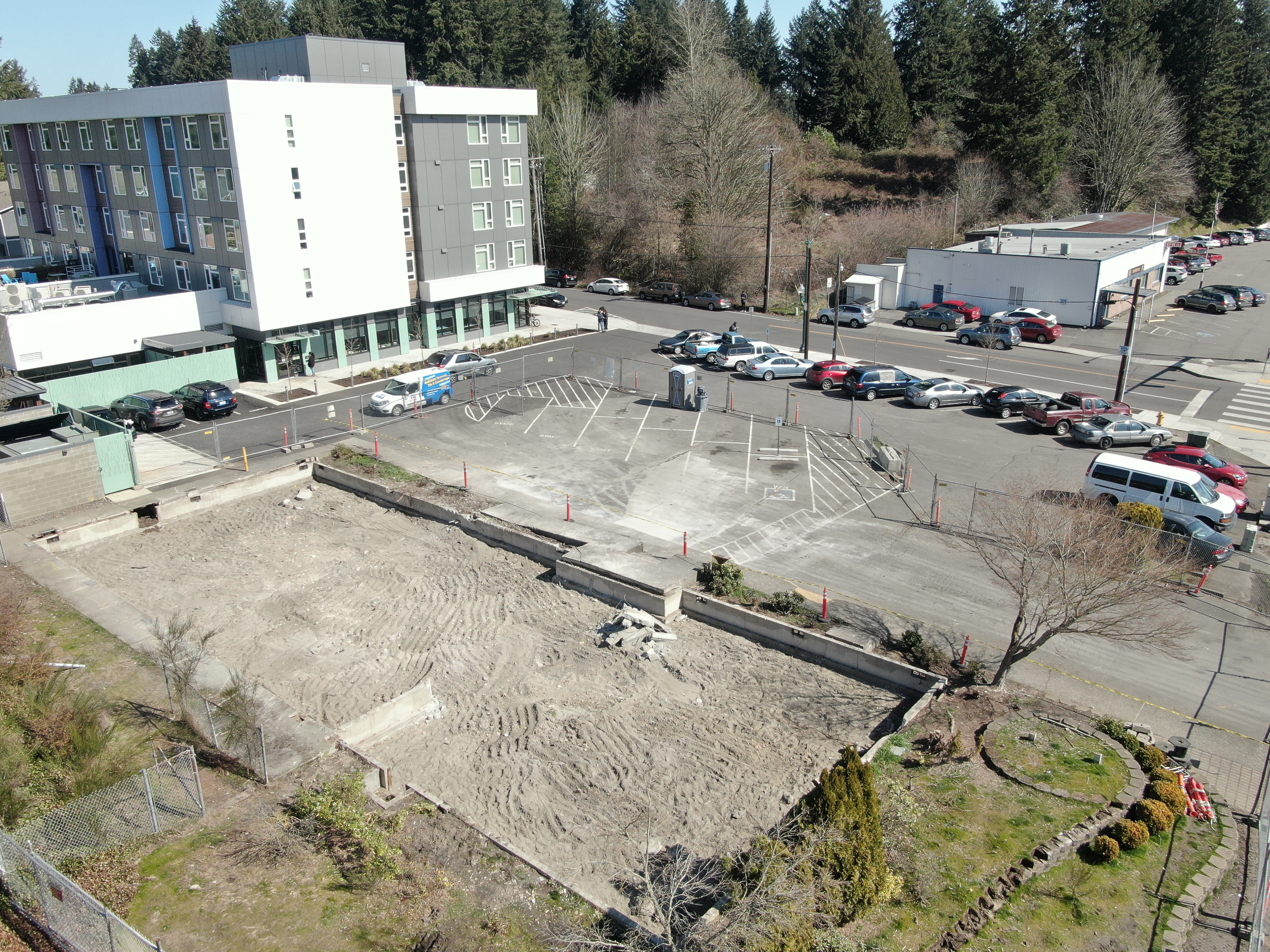 Olympia Parking Lot