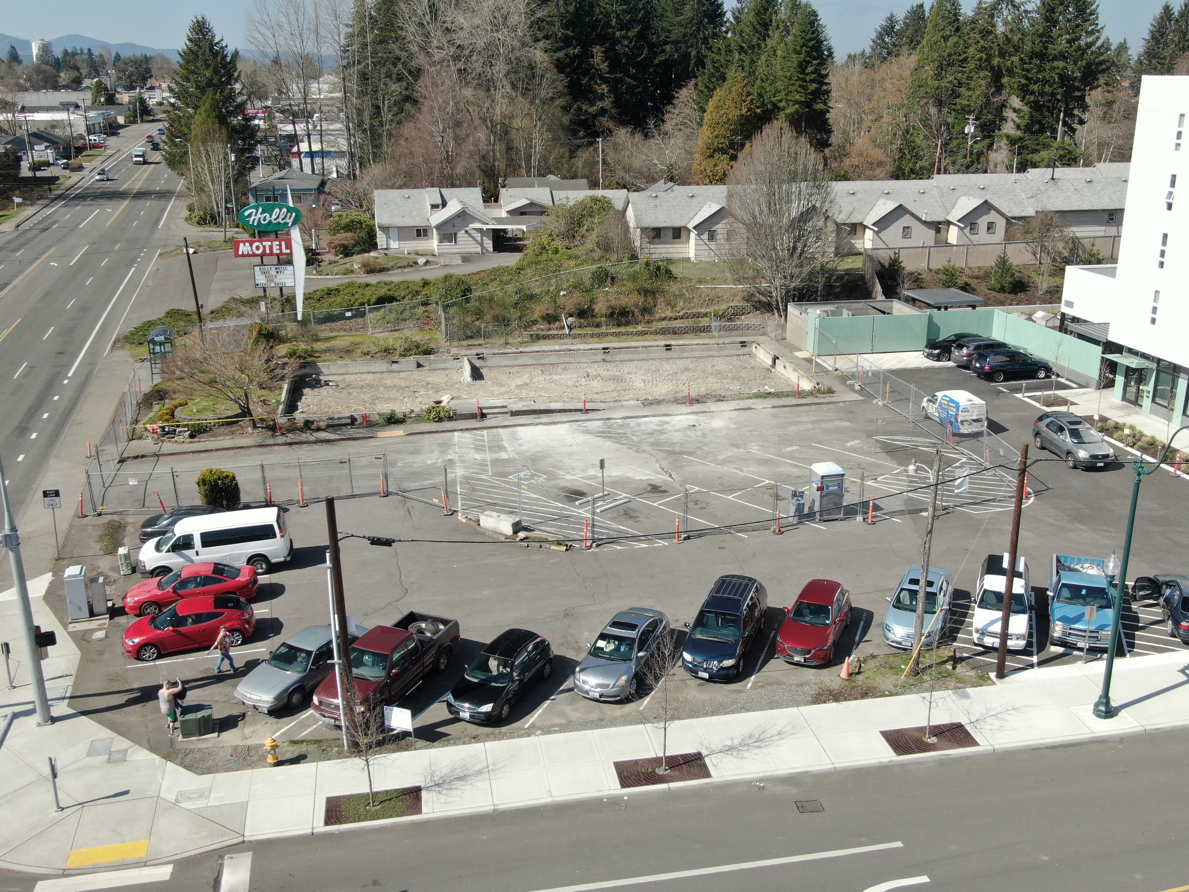 Olympia Parking Lot