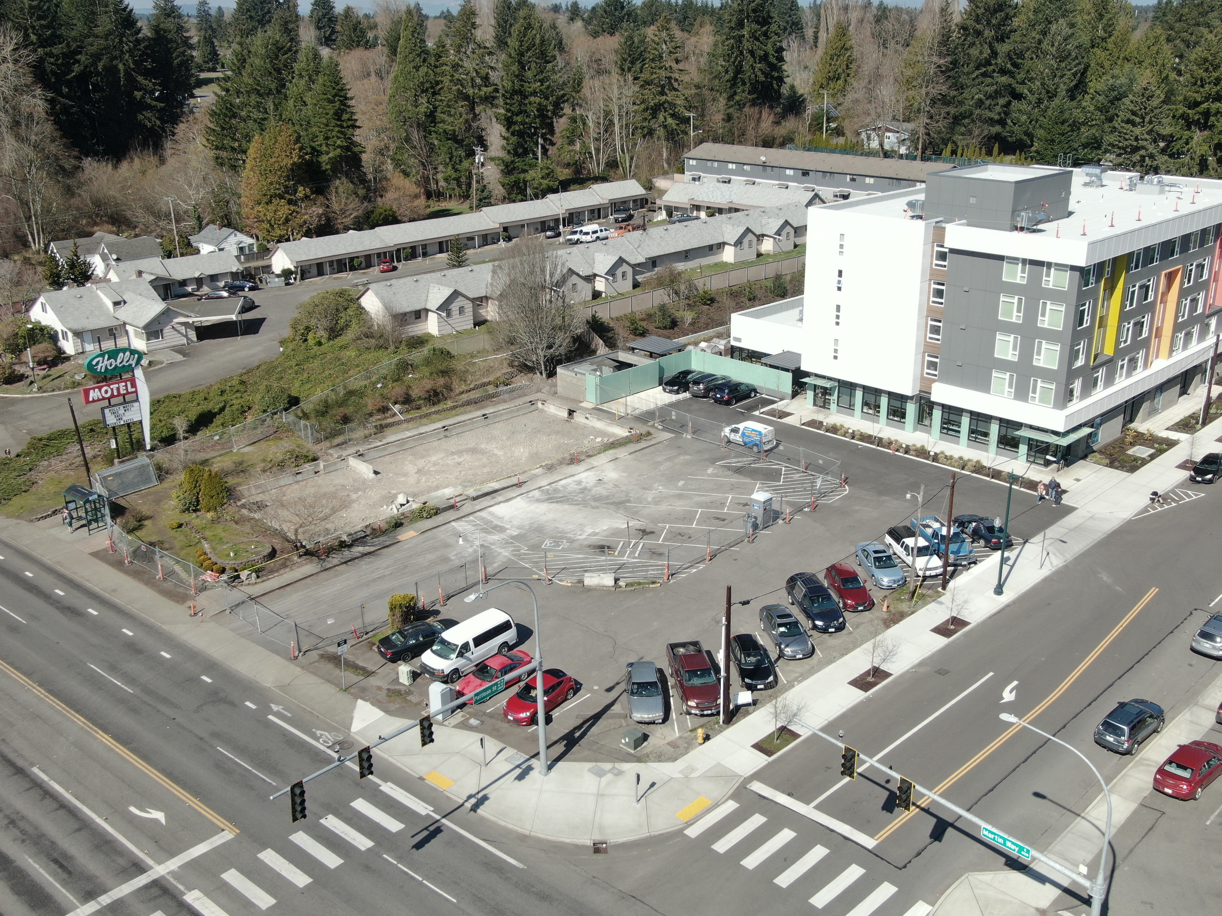 Olympia Parking Lot