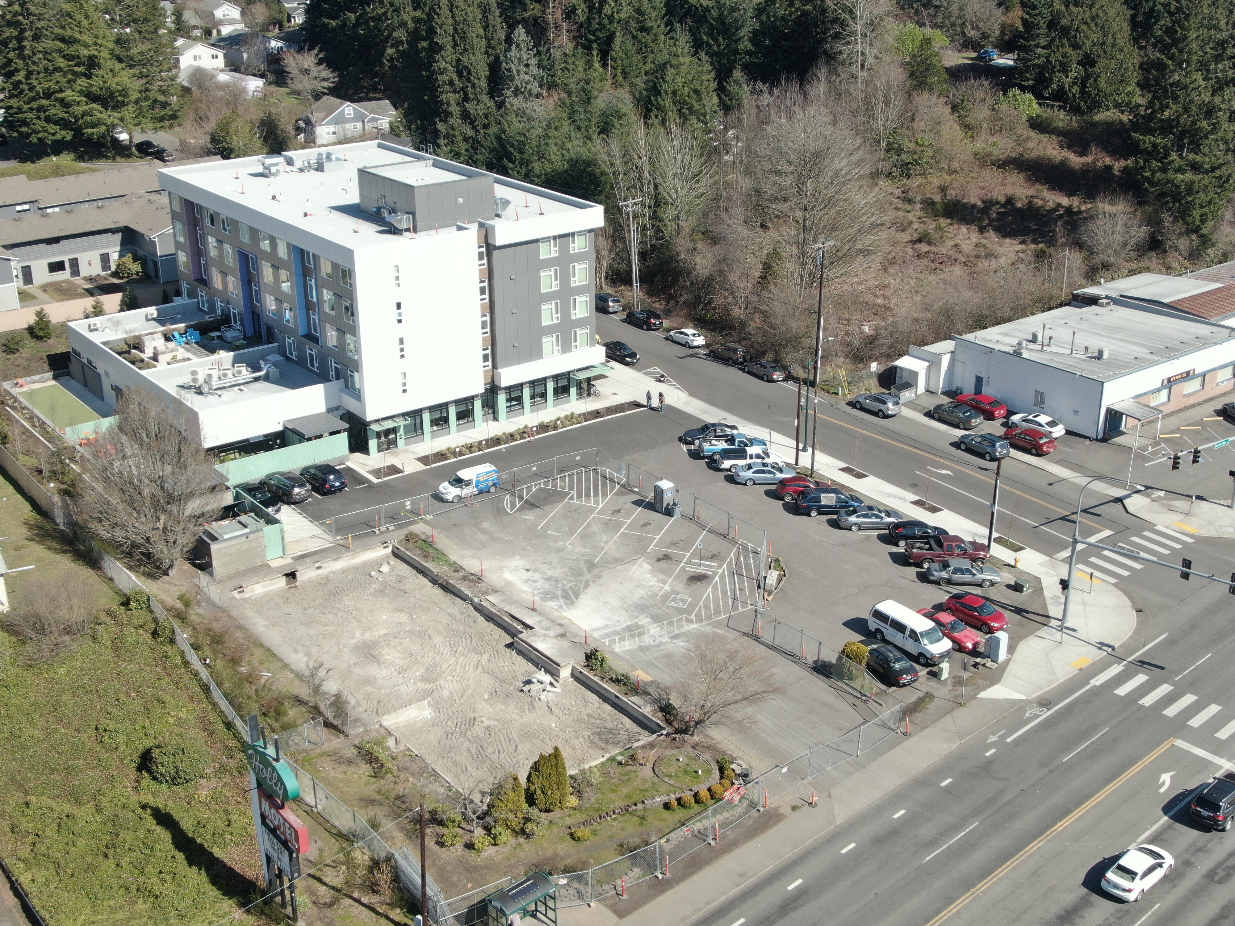 Olympia Parking Lot