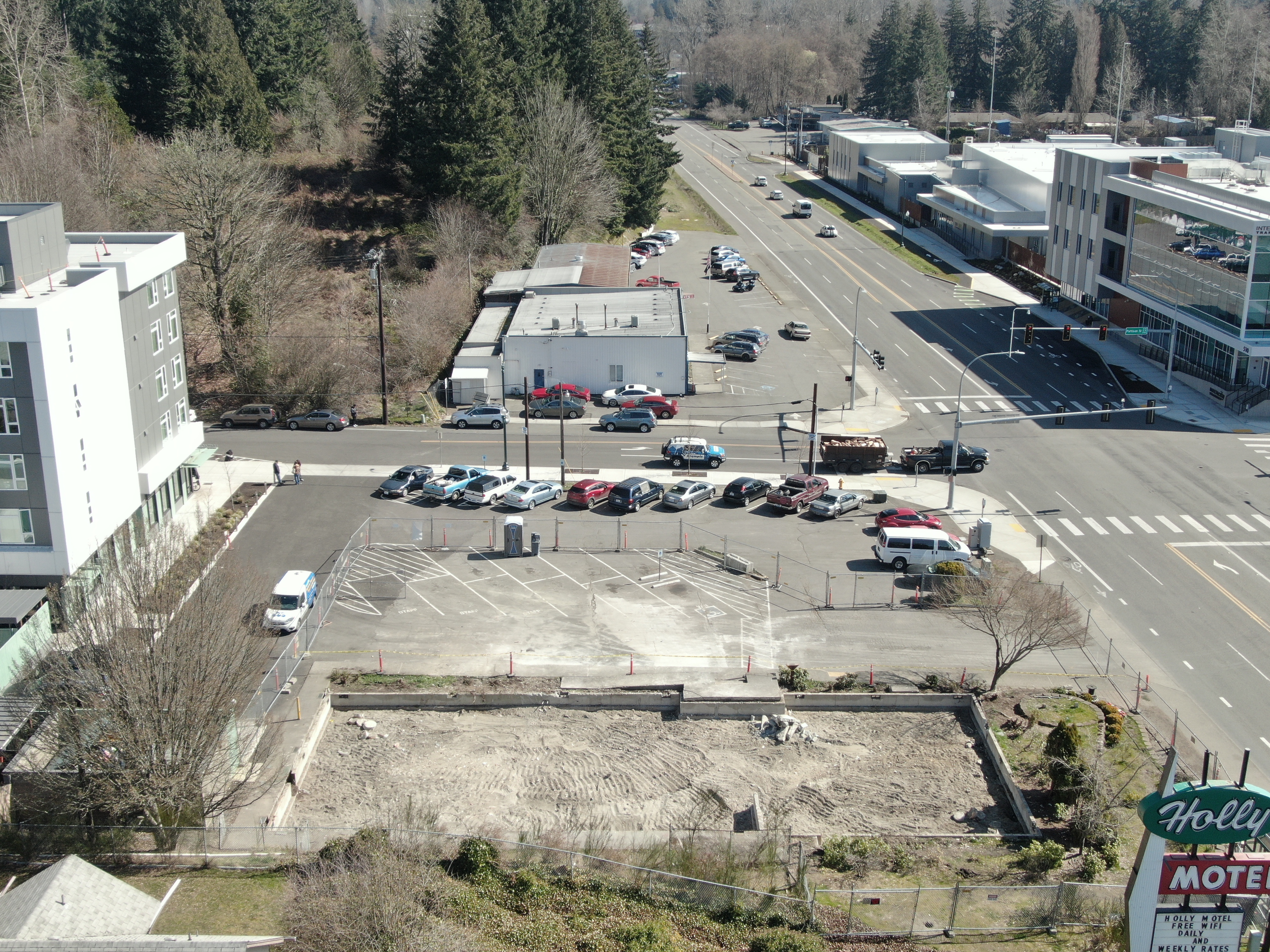 Olympia Parking Lot